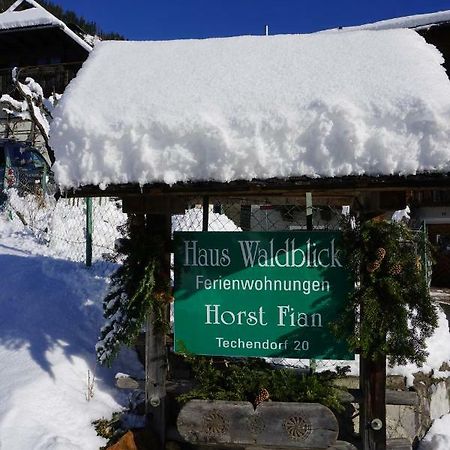 Appartement Haus Waldblick à Weissensee Extérieur photo