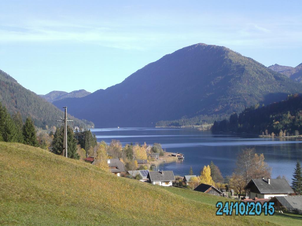 Appartement Haus Waldblick à Weissensee Extérieur photo