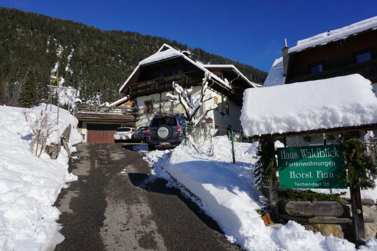 Appartement Haus Waldblick à Weissensee Extérieur photo